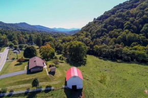 Farmhouse with Trout Stream and Views in Bakersville!